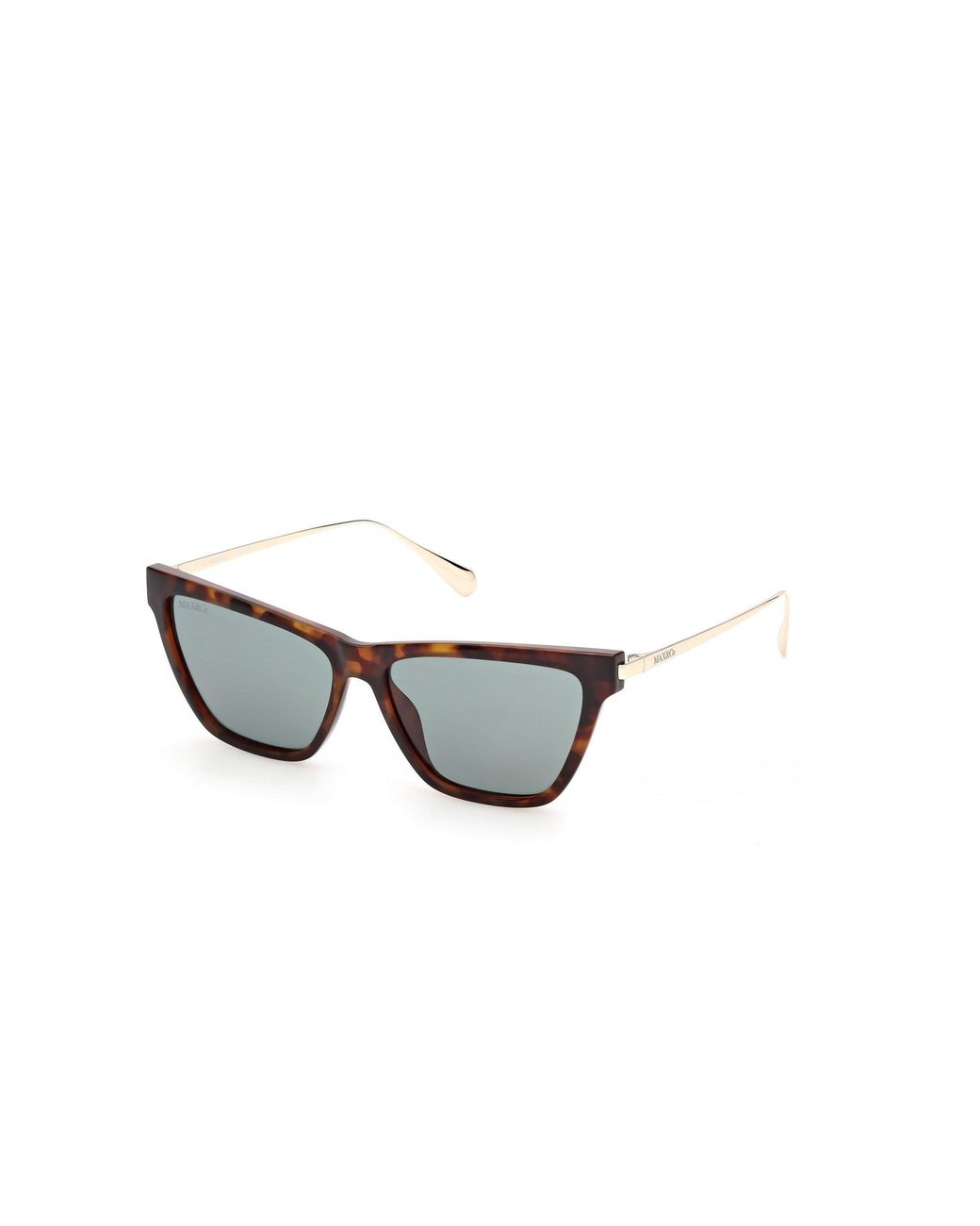 MAX&Co. Black Mo0174 53N Sunglasses Injected Cat Eye Normal