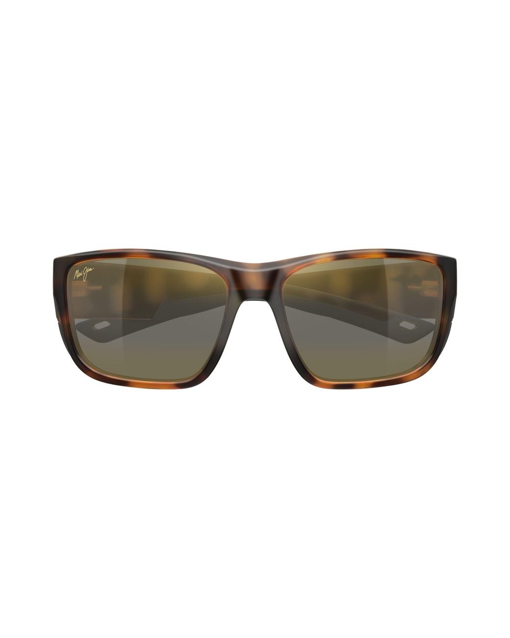 Maui Jim Black Mj0896S 003 Occhiali Da Sole Iniettato Bronzo Squadrata