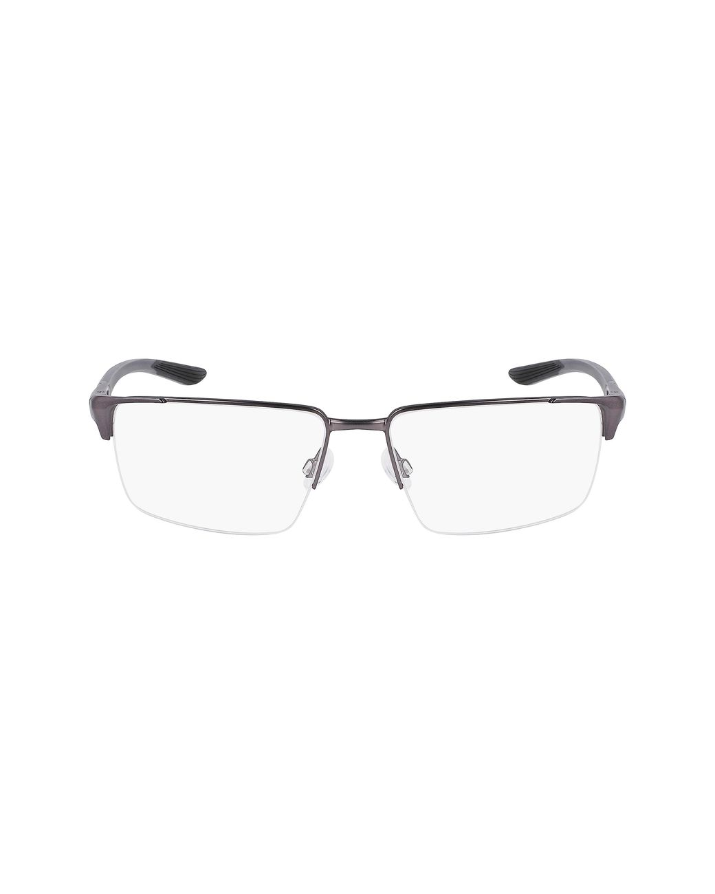 Nike Black 8054 070 Optical Frames Metal Squared Normal Normal for men