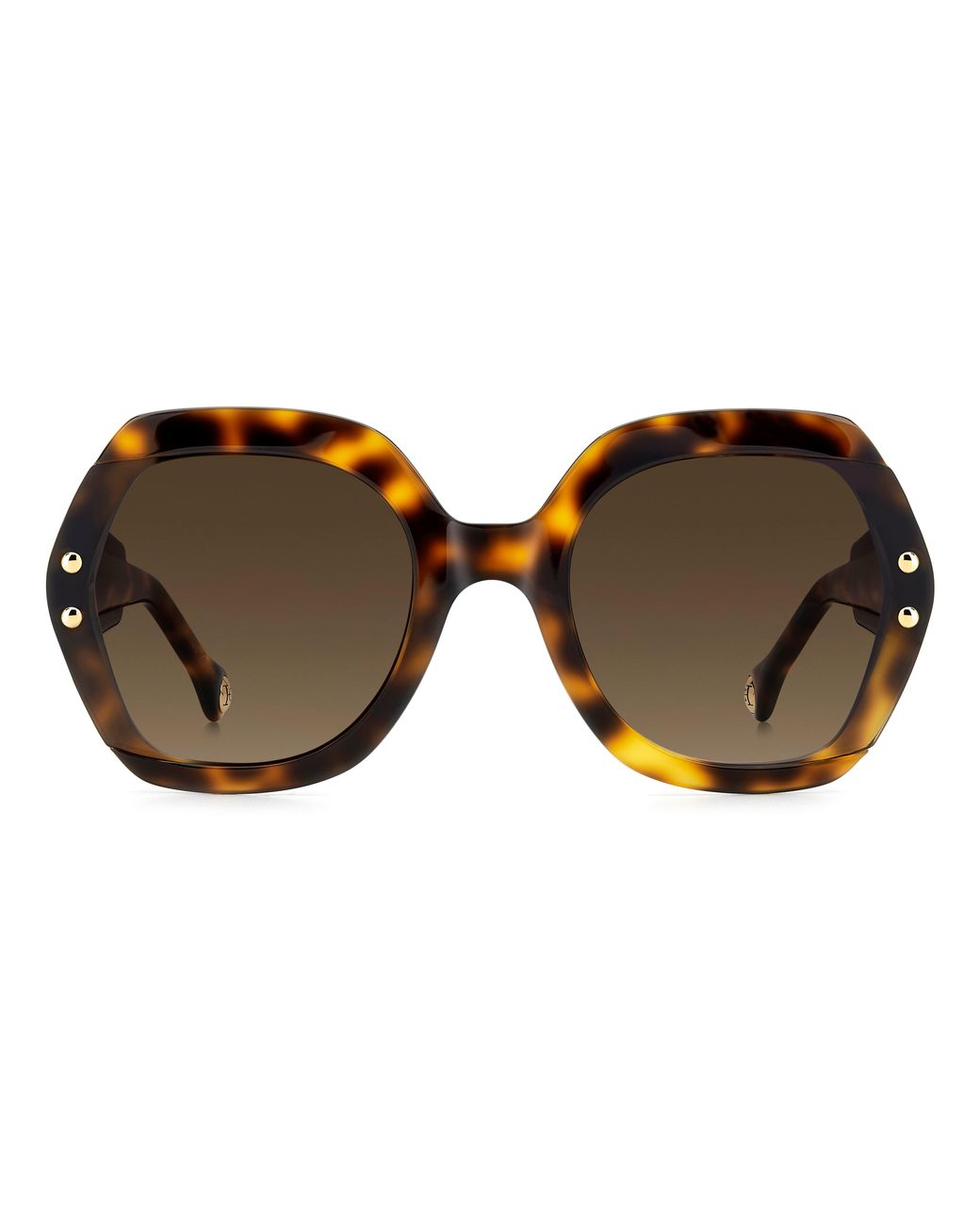 Carolina Herrera Black Her 0314/G/S 086/Ha Sunglasses Acetate Squared Normal Shaded