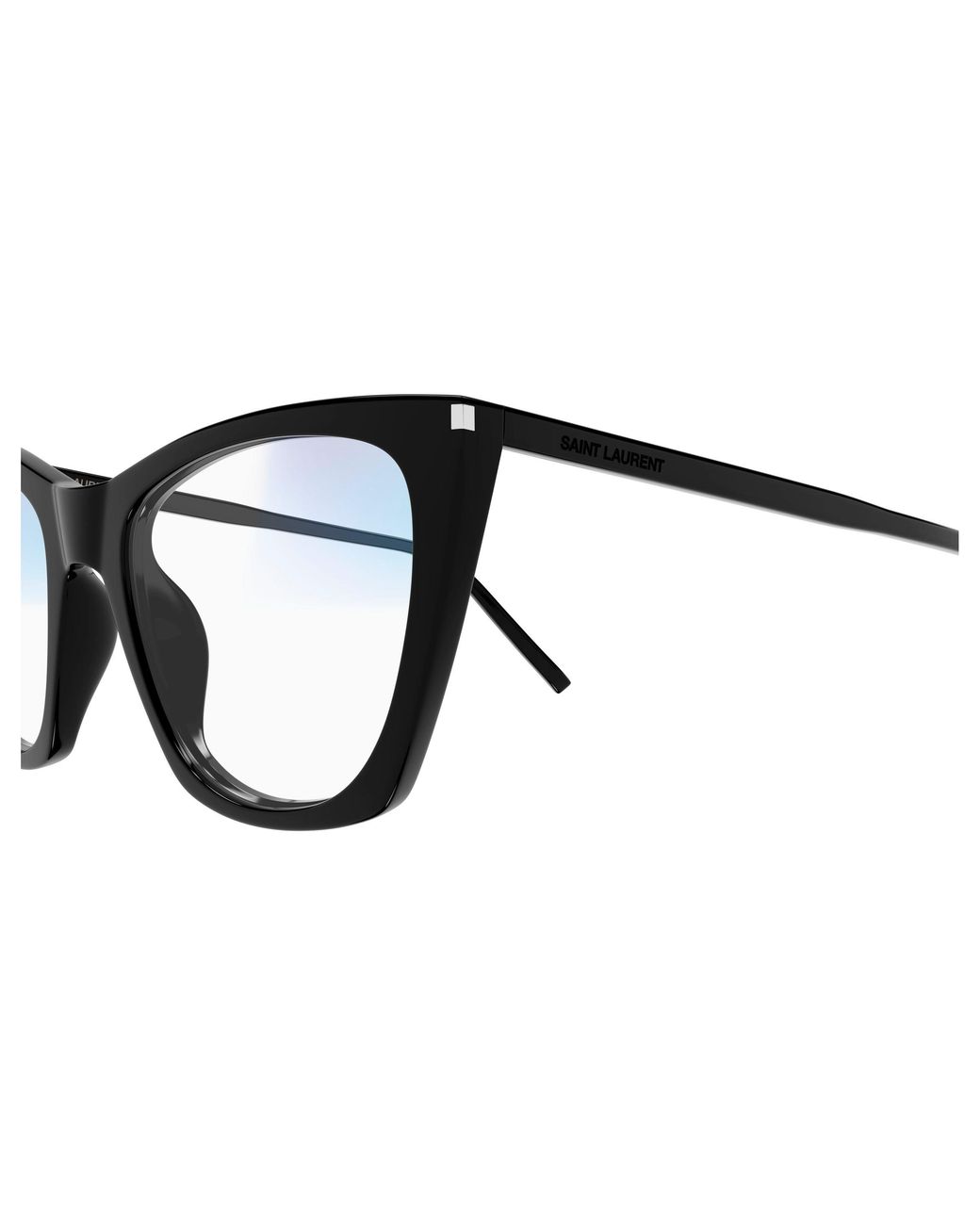 Saint Laurent Black Sl 214 Kate Thin 006 Sunglasses Acetate Transparent Cat Eye Photochromic