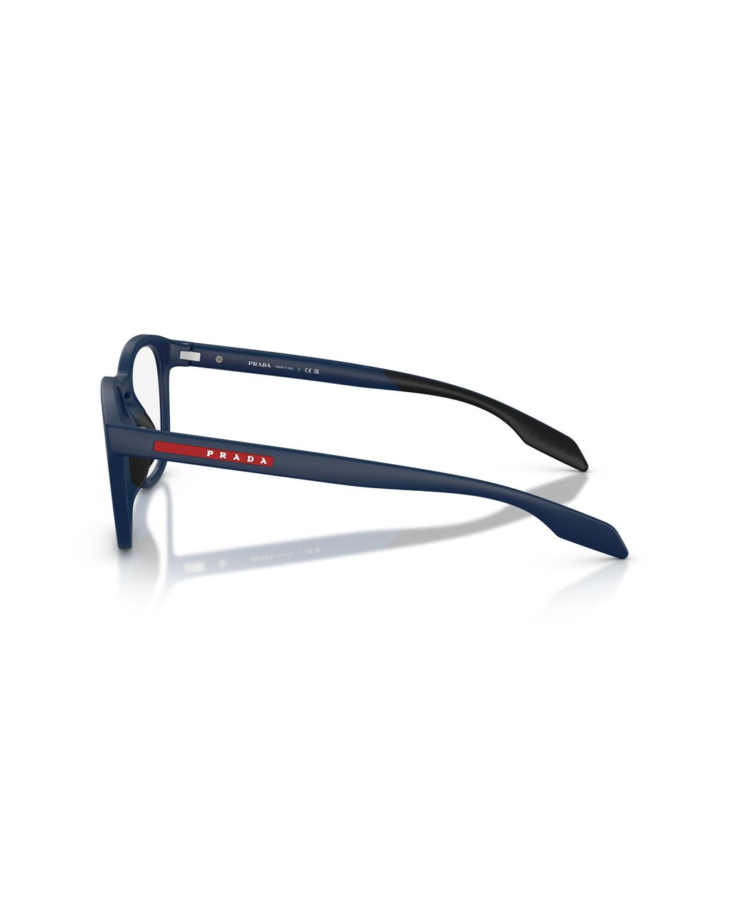 Prada Linea Rossa Black Ps 03Tv 21V1O1 Optical Frames Injected Transparent Pantos Normal for men