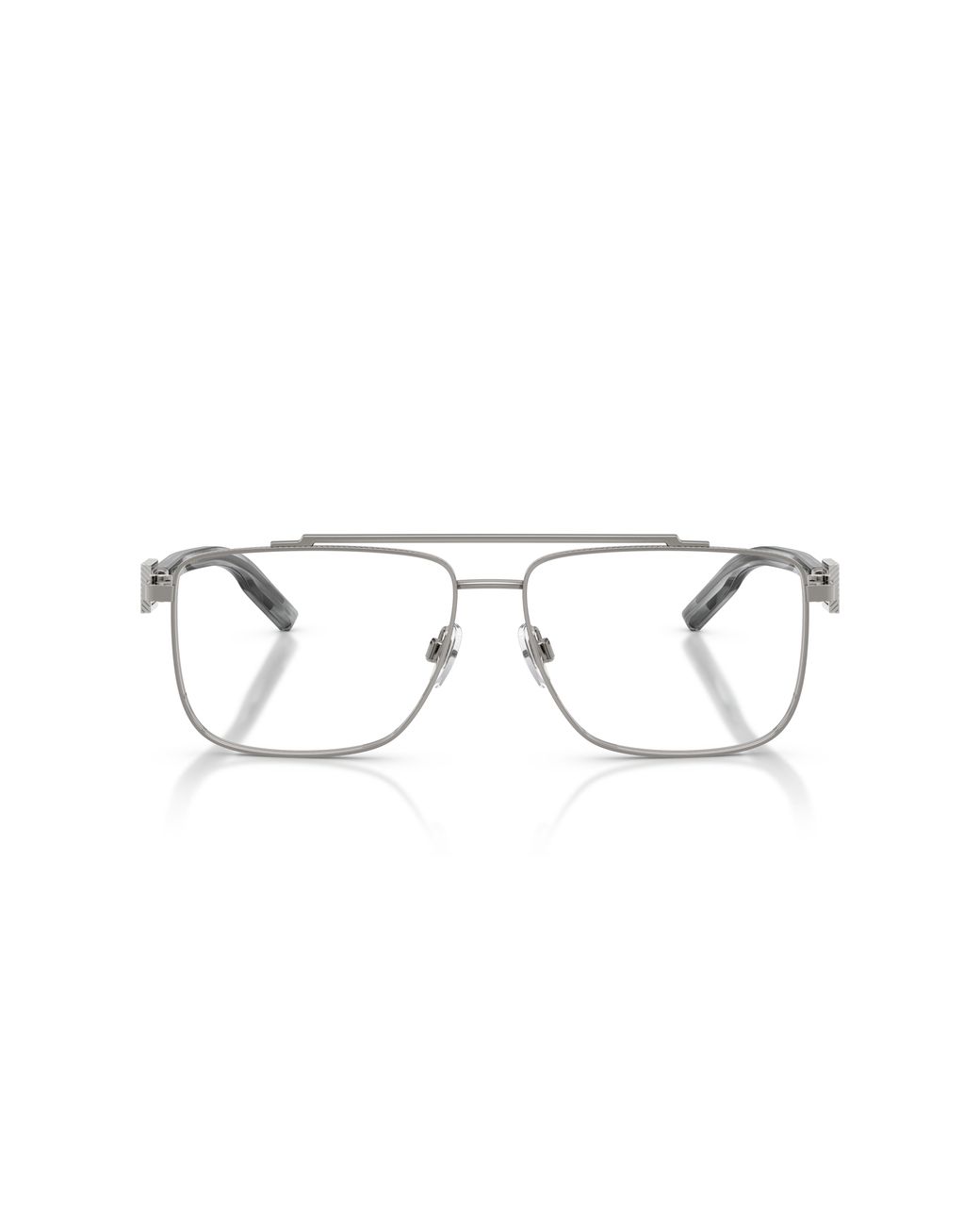 Dolce & Gabbana Black Dg1368 05 Optical Frames Metal Transparent Pilot Normal for men