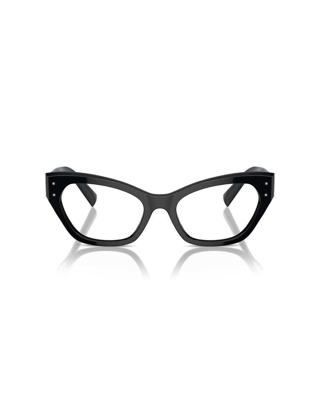 Dolce & Gabbana Black Dg3385 501 Optical Frames Acetate Transparent Cat Eye Normal