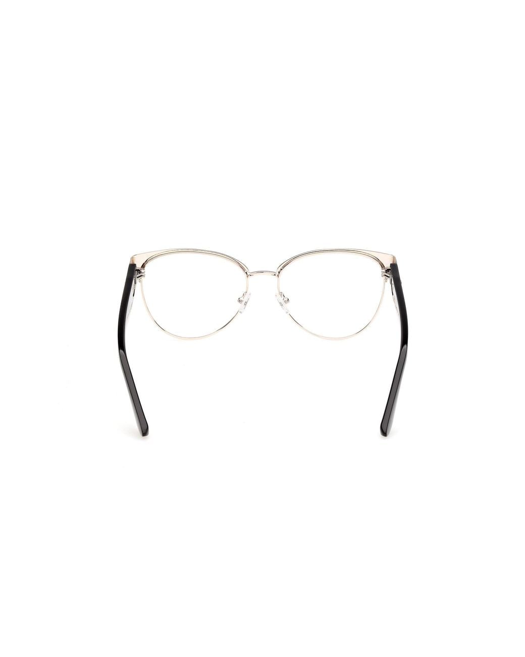Guess Black Gu50382 2 Optical Frames Metal Round Normal