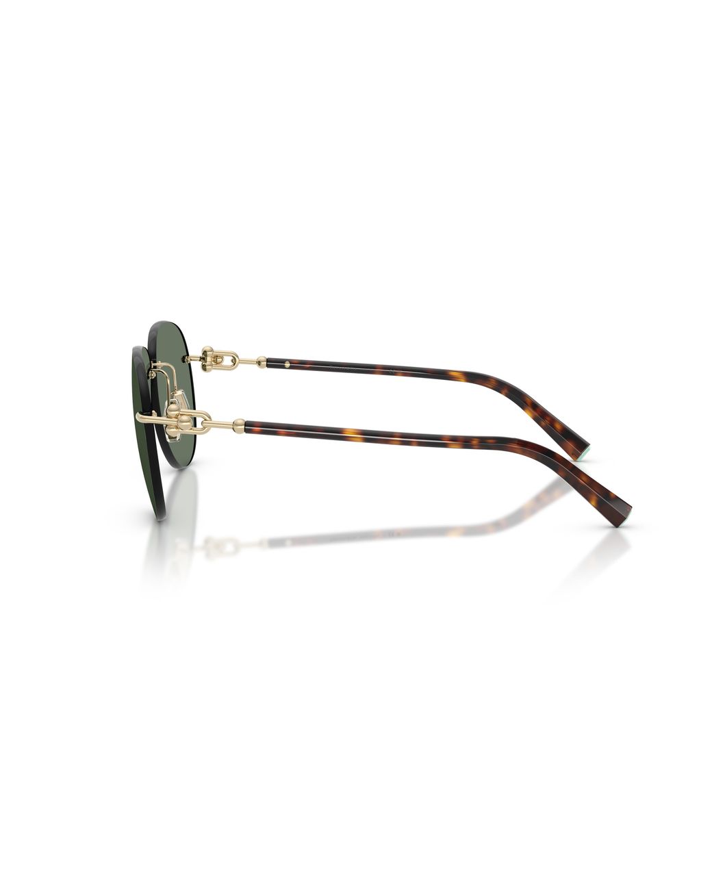 Tiffany & Co Black Tf3124 60213H Sunglasses Metal Pilot Normal