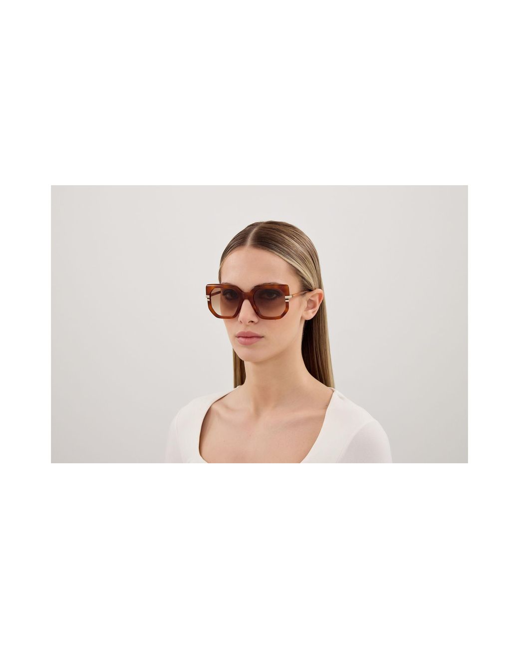 Chloé Black Ch0240S 007 Sunglasses Acetate Geometric