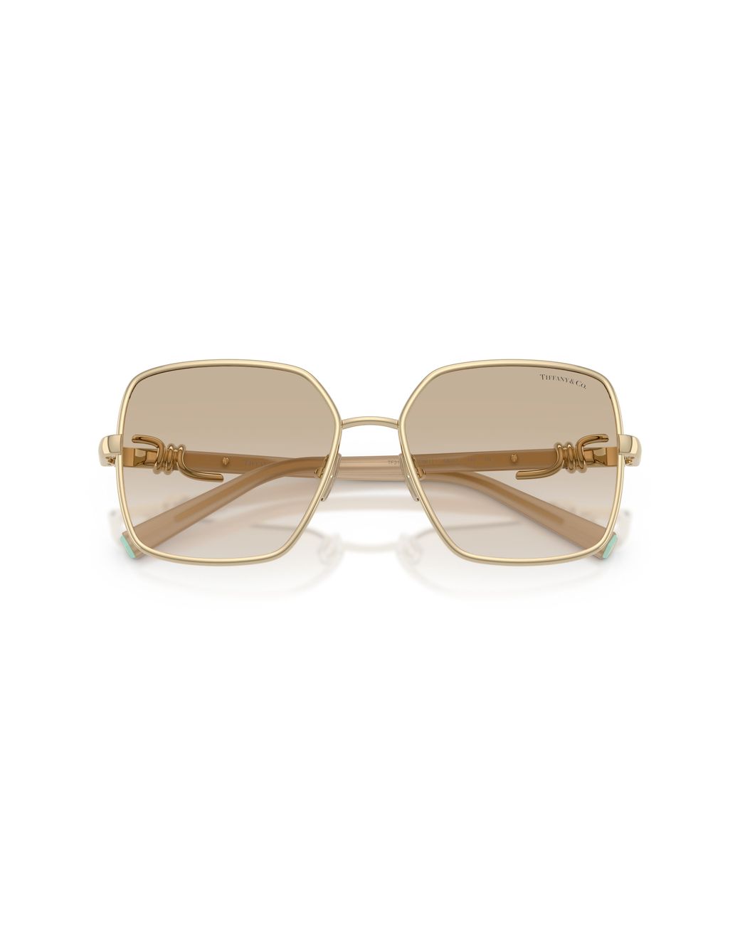 Tiffany & Co Black Tf3122 623911 Sunglasses Metal Squared Normal Nuanced