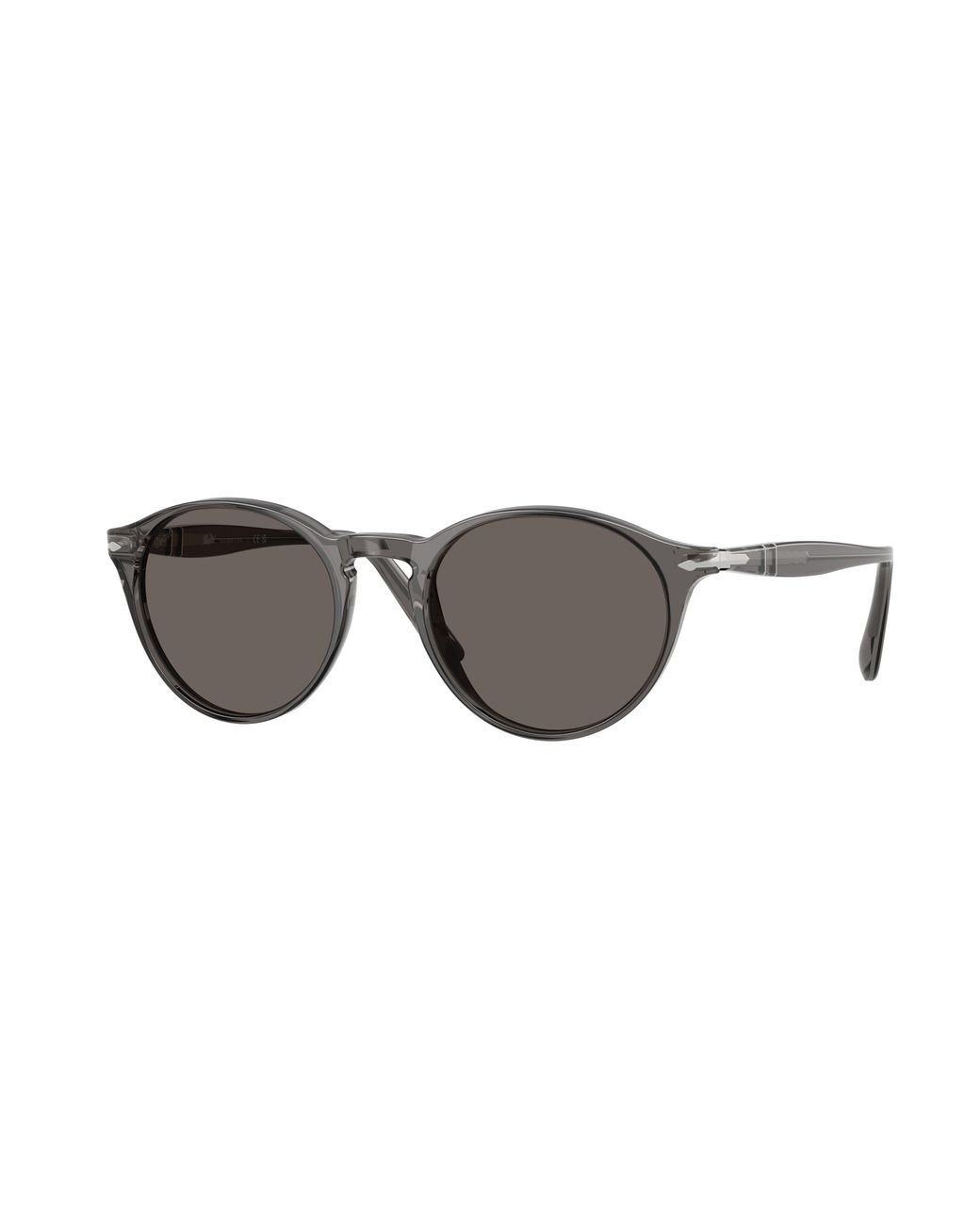 Persol Black Po3092Sm 1196B1 Sunglasses Acetate Round Normal for men