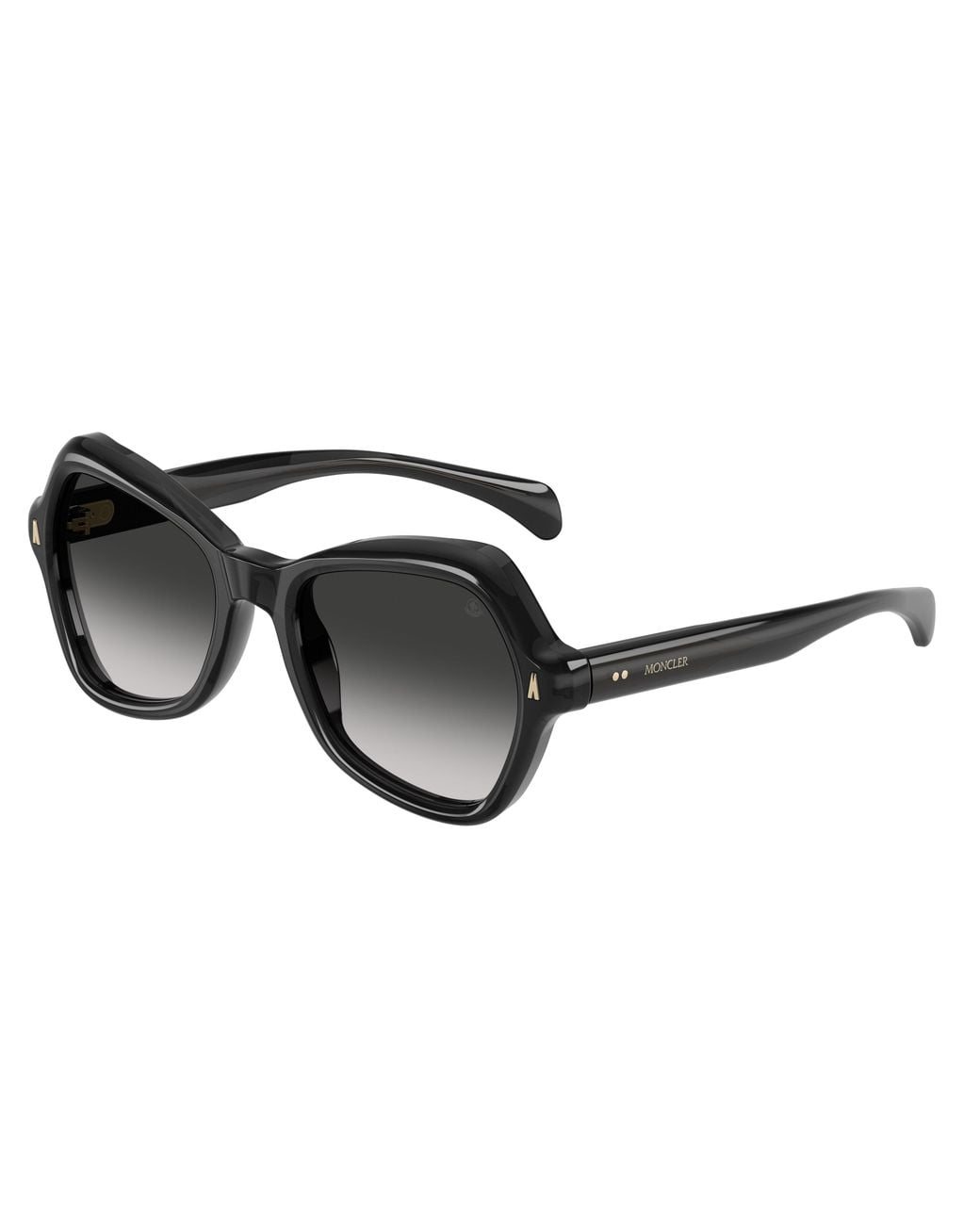 Moncler Black Me6036U Elizia 30503C Sunglasses Acetate Butterfly Normal Nuanced