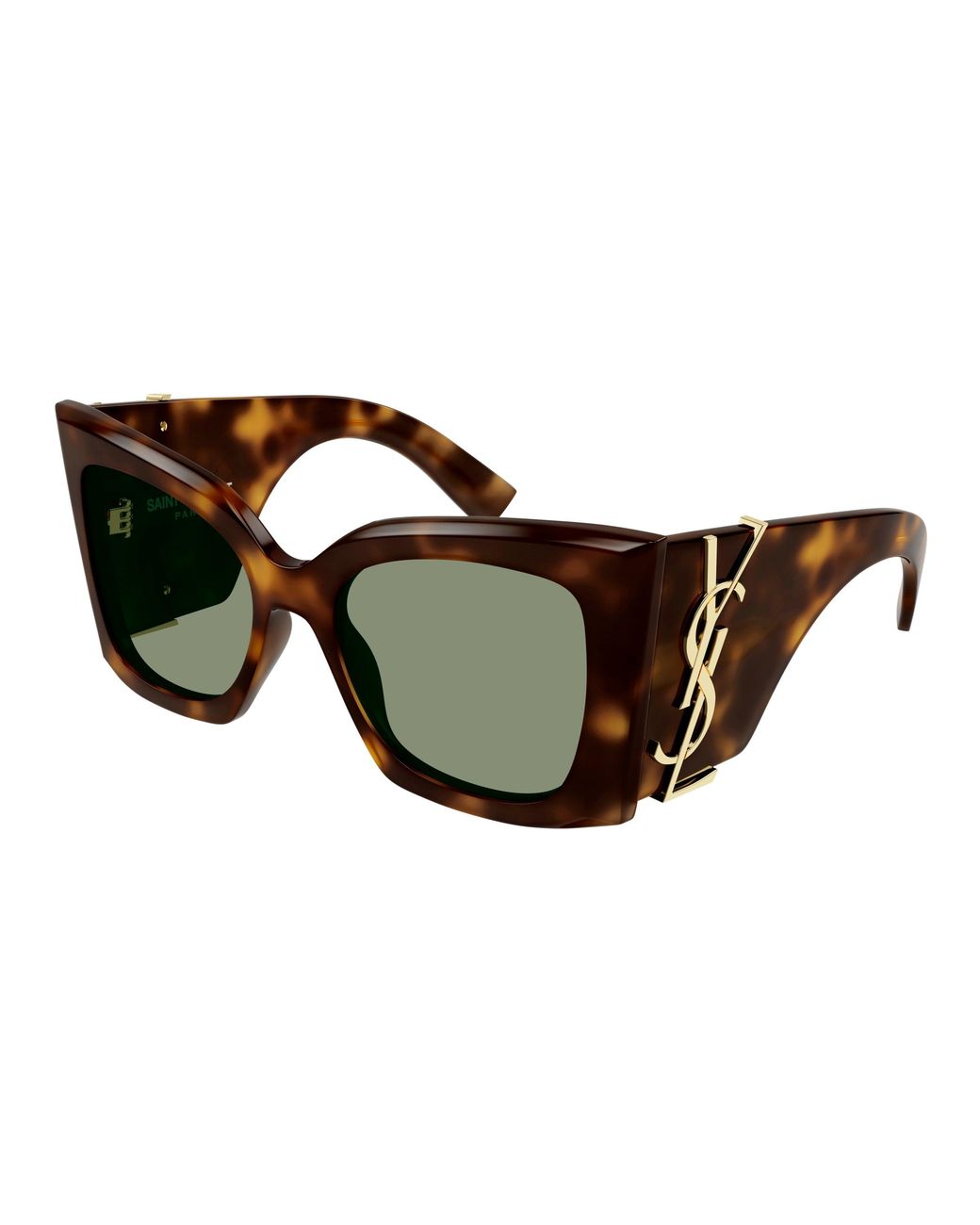 Saint Laurent Black Blaze Slm119 Sunglasses