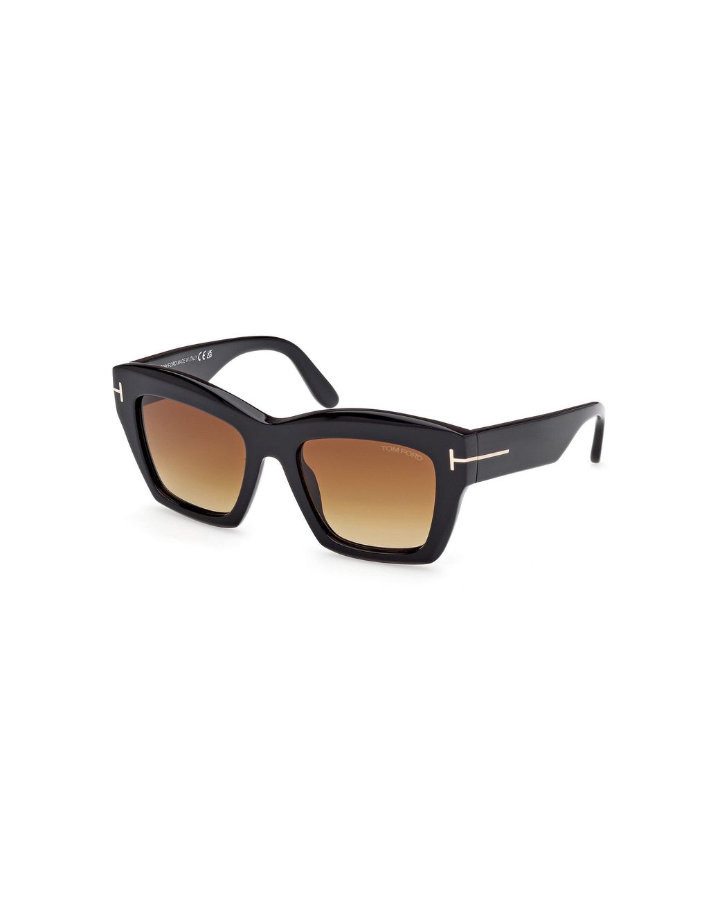 Tom Ford Black Ft1191 Luna 01F Sunglasses Acetate Butterfly Normal Shaded
