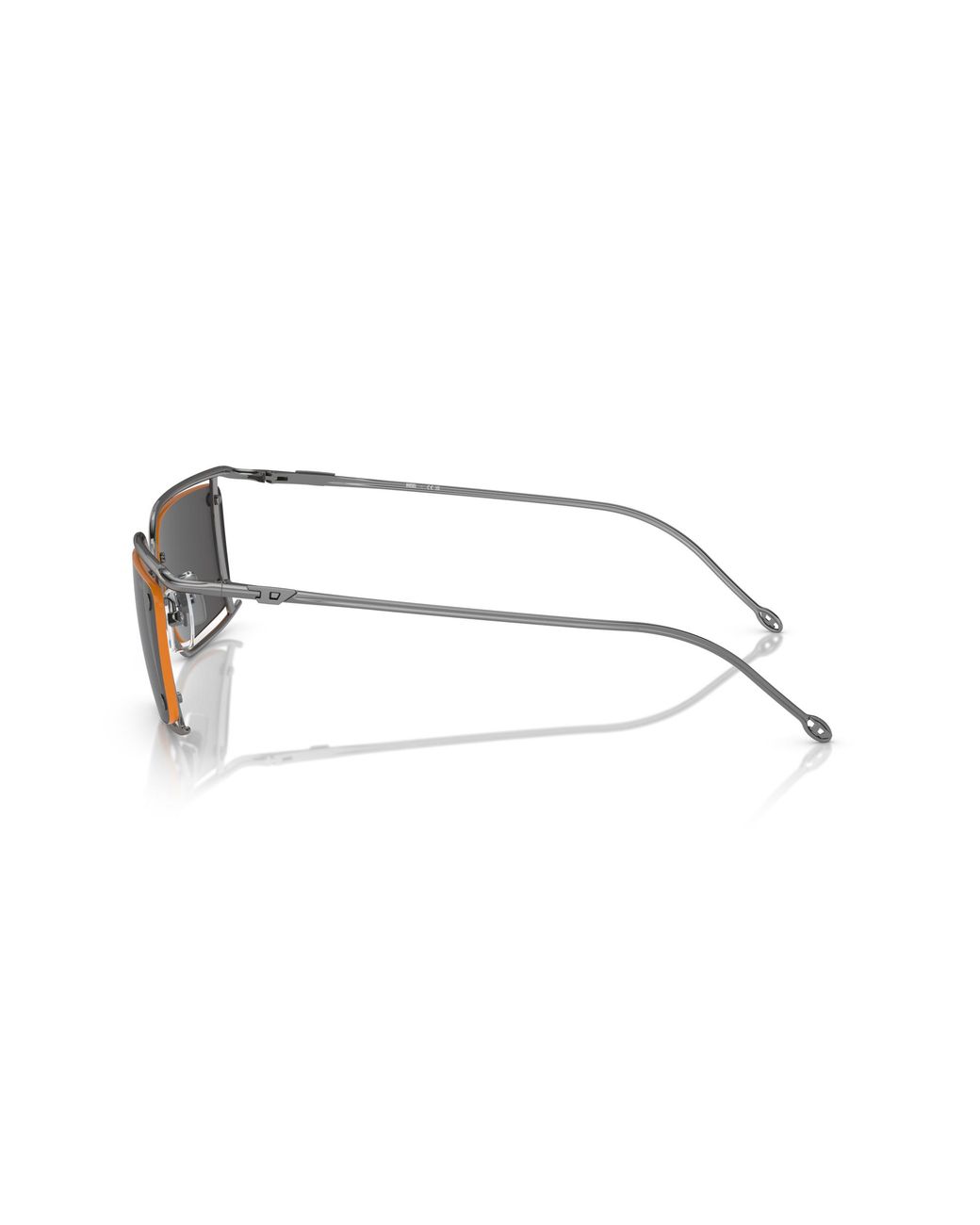 DIESEL Black Dl1002 104/87 Sunglasses Metal Squared Normal