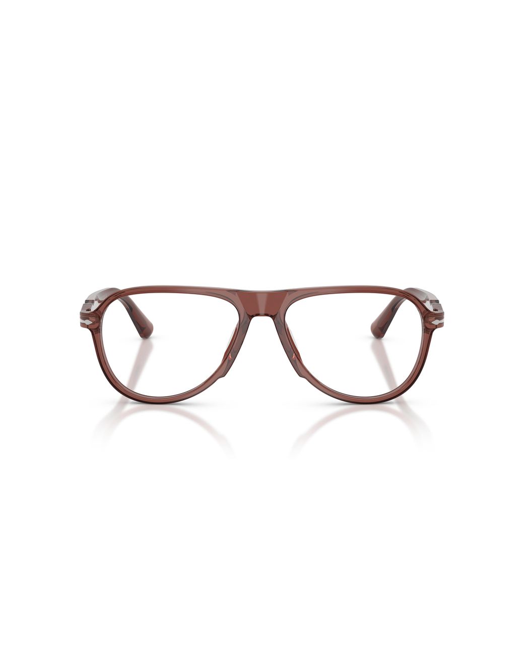 Persol Black Po3411V 1256 Optical Frames Acetate Transparent Pilot Normal