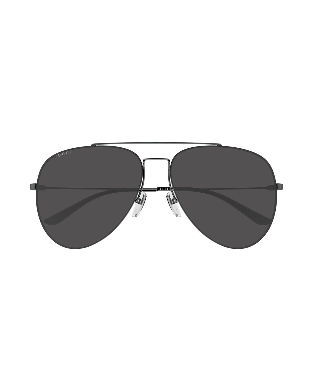 Gucci Black Gg2255S 001 Sunglasses Metal Pilot for men
