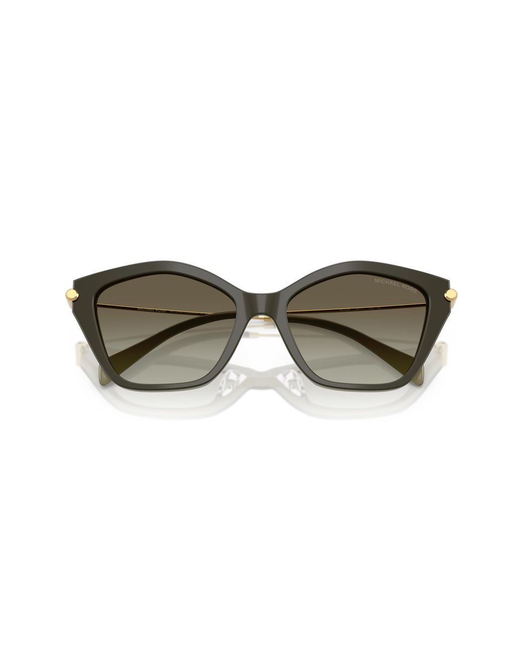 Michael Kors Black Mk2246U Catskills 40193M Sunglasses Acetate Geometric Normal Shaded