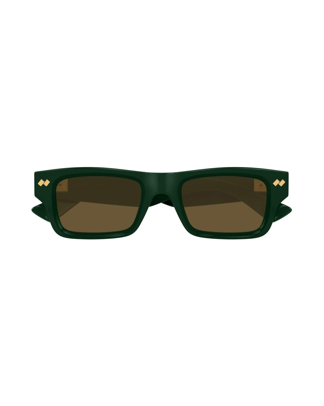 Bottega Veneta Green Bv1351S 005 Sunglasses Acetate Squared