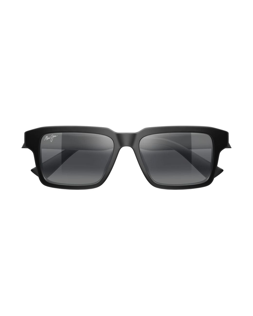 Maui Jim Black Mj0635S 001 Occhiali Da Sole Bio-Iniettato Grigio Squadrata