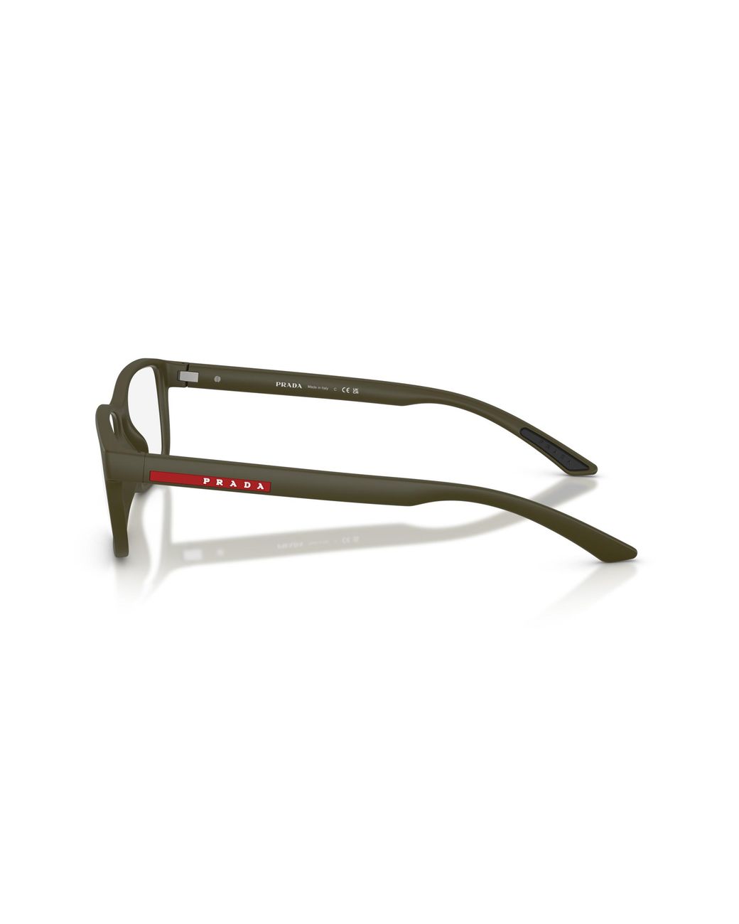 Prada Linea Rossa Black Ps 06Rv 15X1O1 Optical Frames Injected Pillow Normal for men