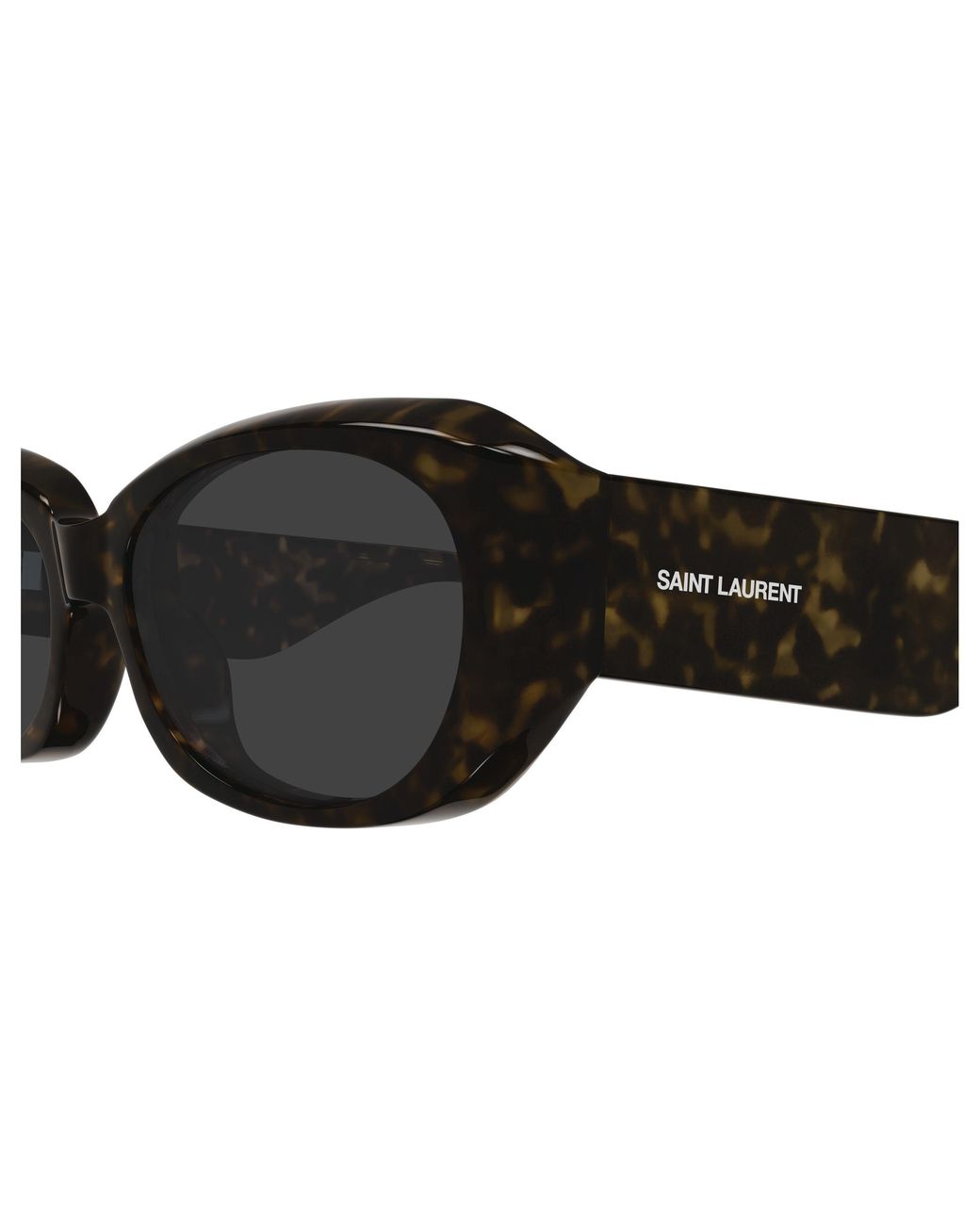 Saint Laurent Black Sl 868/F 002 Sunglasses Bio-Injected Round