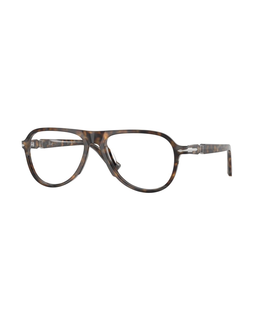 Persol Black Po3411V 1248 Optical Frames Acetate Transparent Pilot Normal