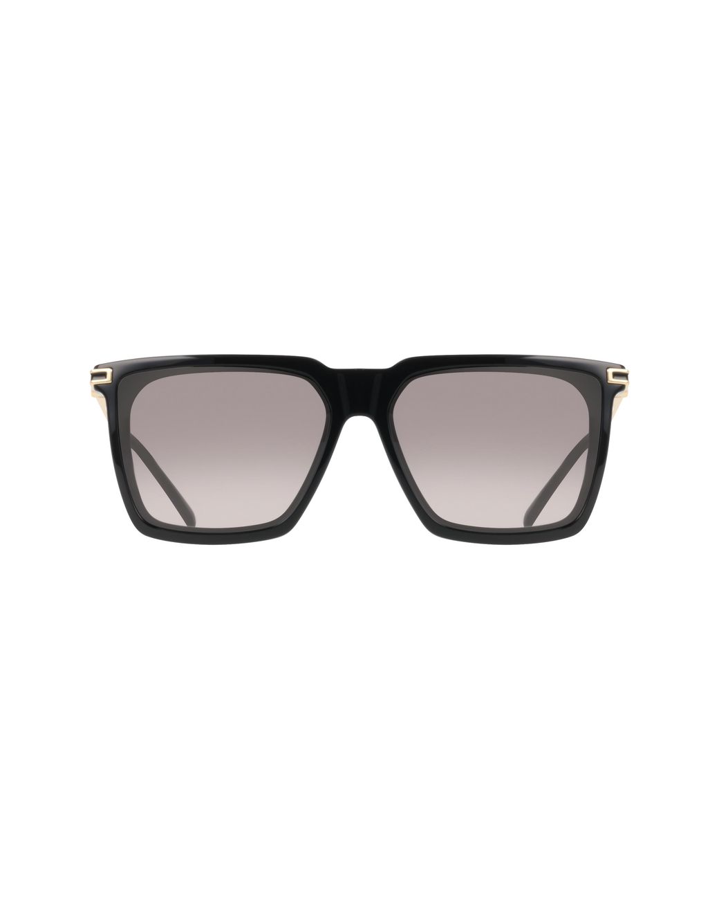 Ferragamo Black Sf2077Slbi 001 Sunglasses Acetate Squared Normal Shaded for men