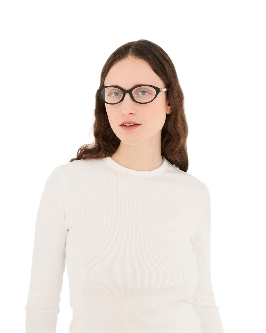 Retrosuperfuture Black 6Yw Numero 155 Nero & Oro Optical Frames Acetate Round