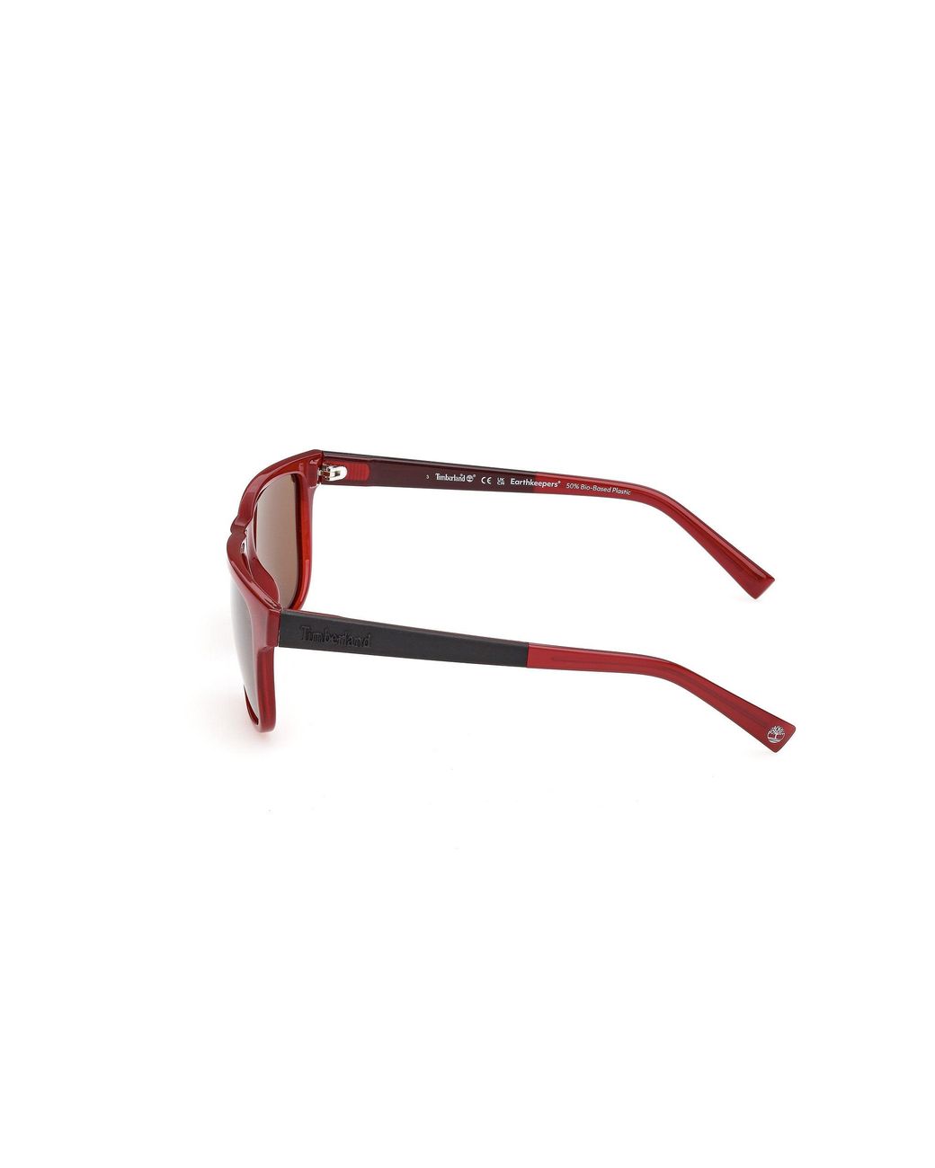 Timberland Black Tb00069 66H Sunglasses Injected Squared Polarized for men