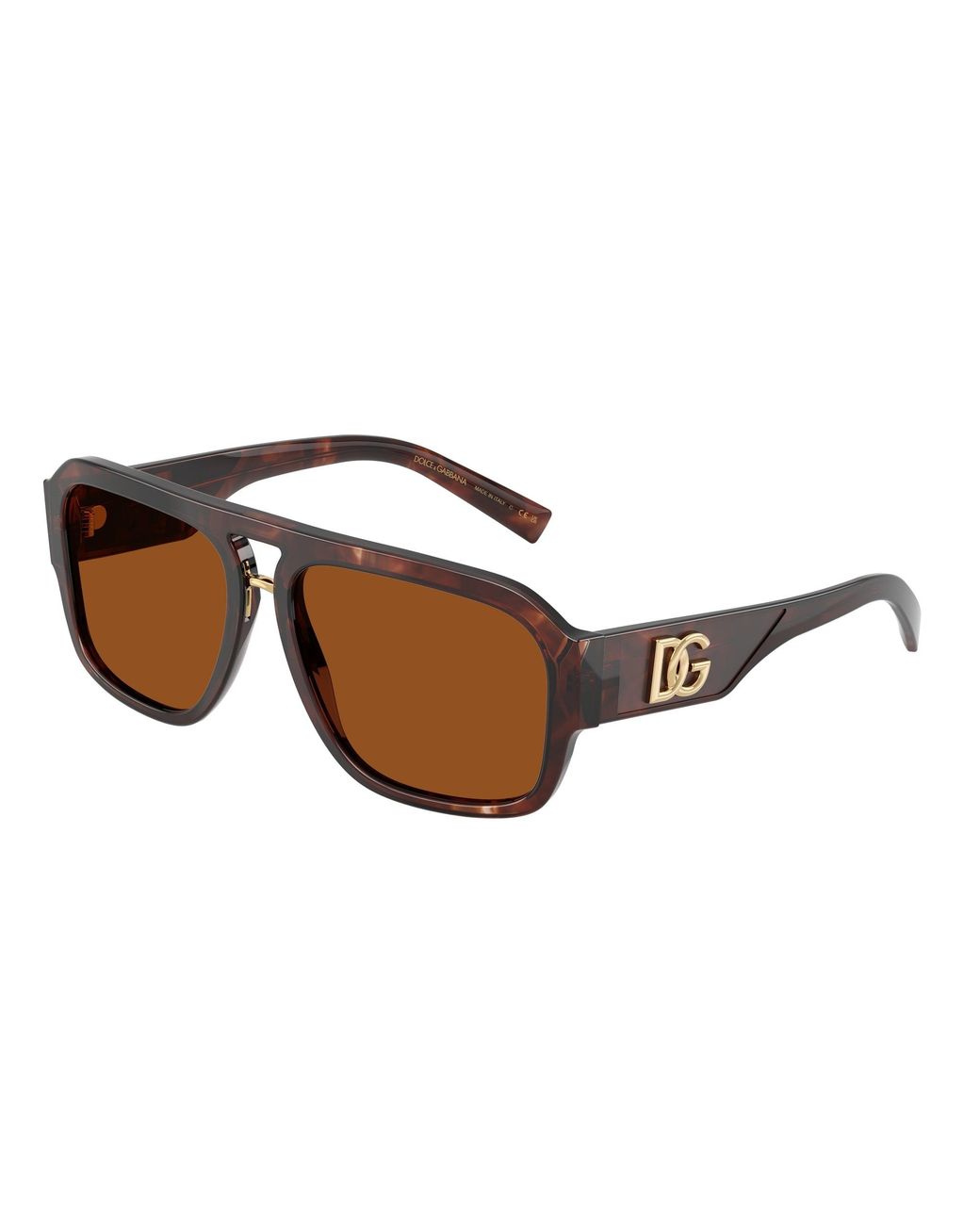 Dolce & Gabbana Black Dg4403 322273 Sunglasses Acetate Pilot Normal for men