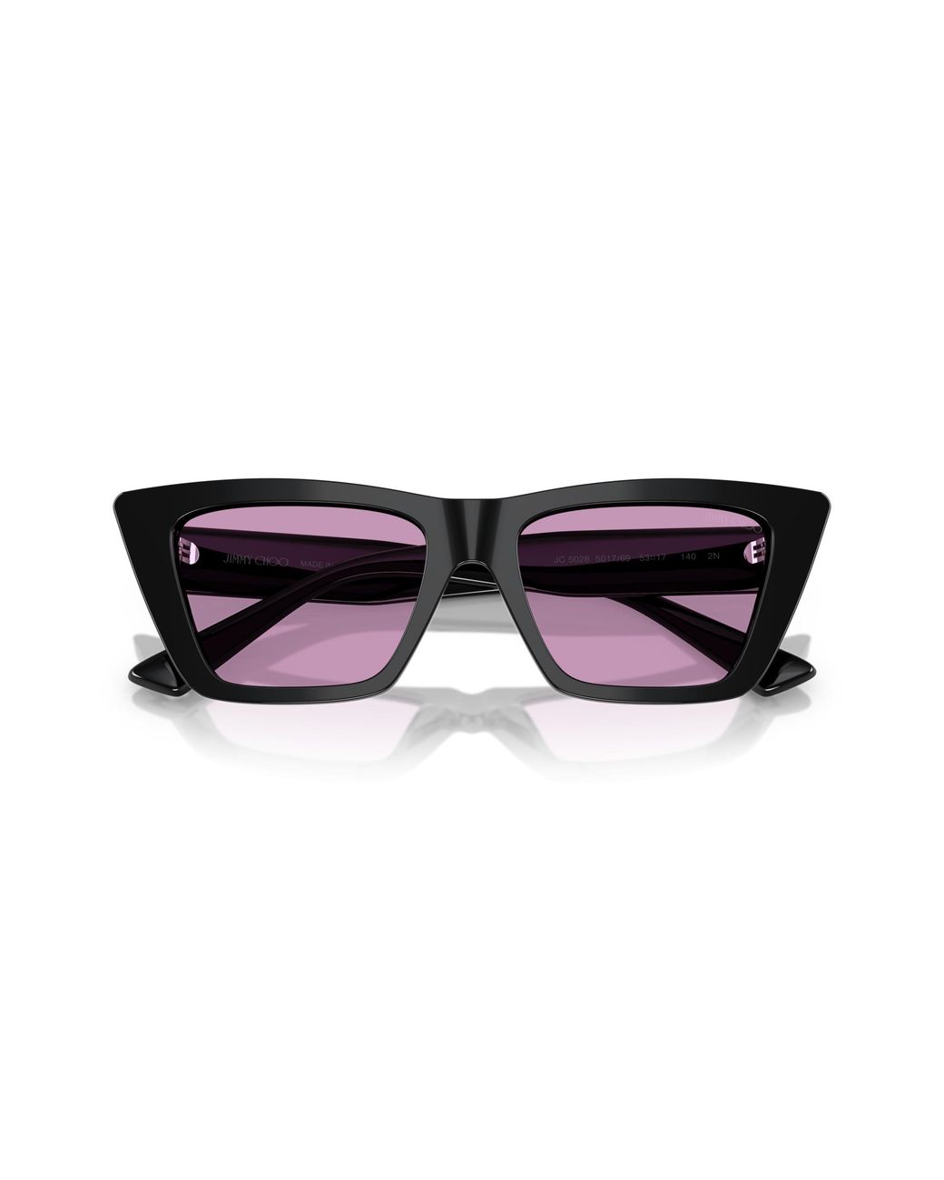 Jimmy Choo Black Jc5028 501769 Sunglasses Acetate Cat Eye Normal