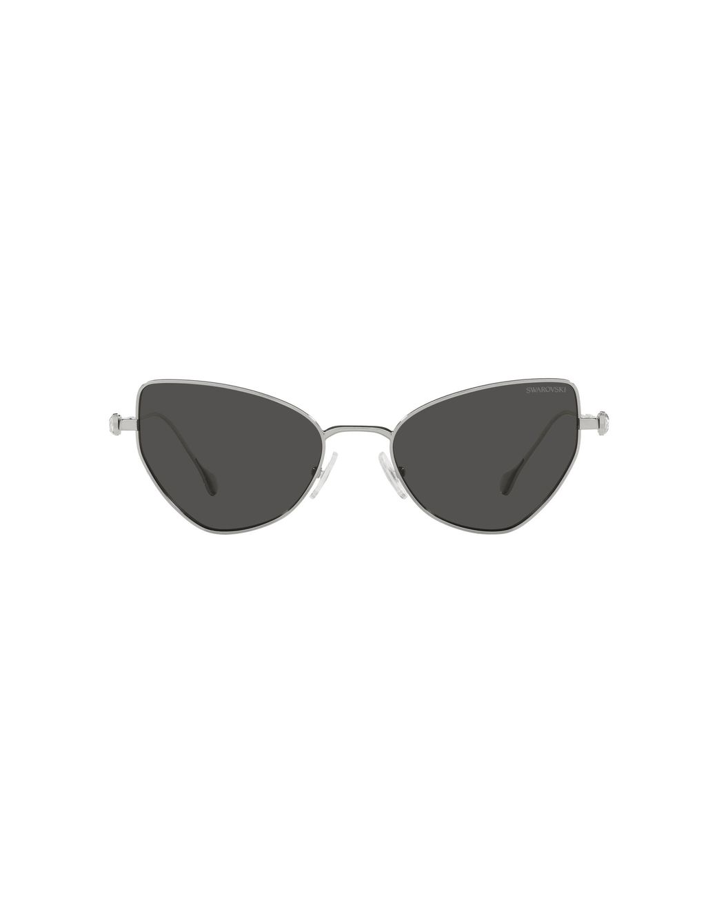 Swarovski Black Sk7011 400187 Sunglasses Metal Geometric Normal