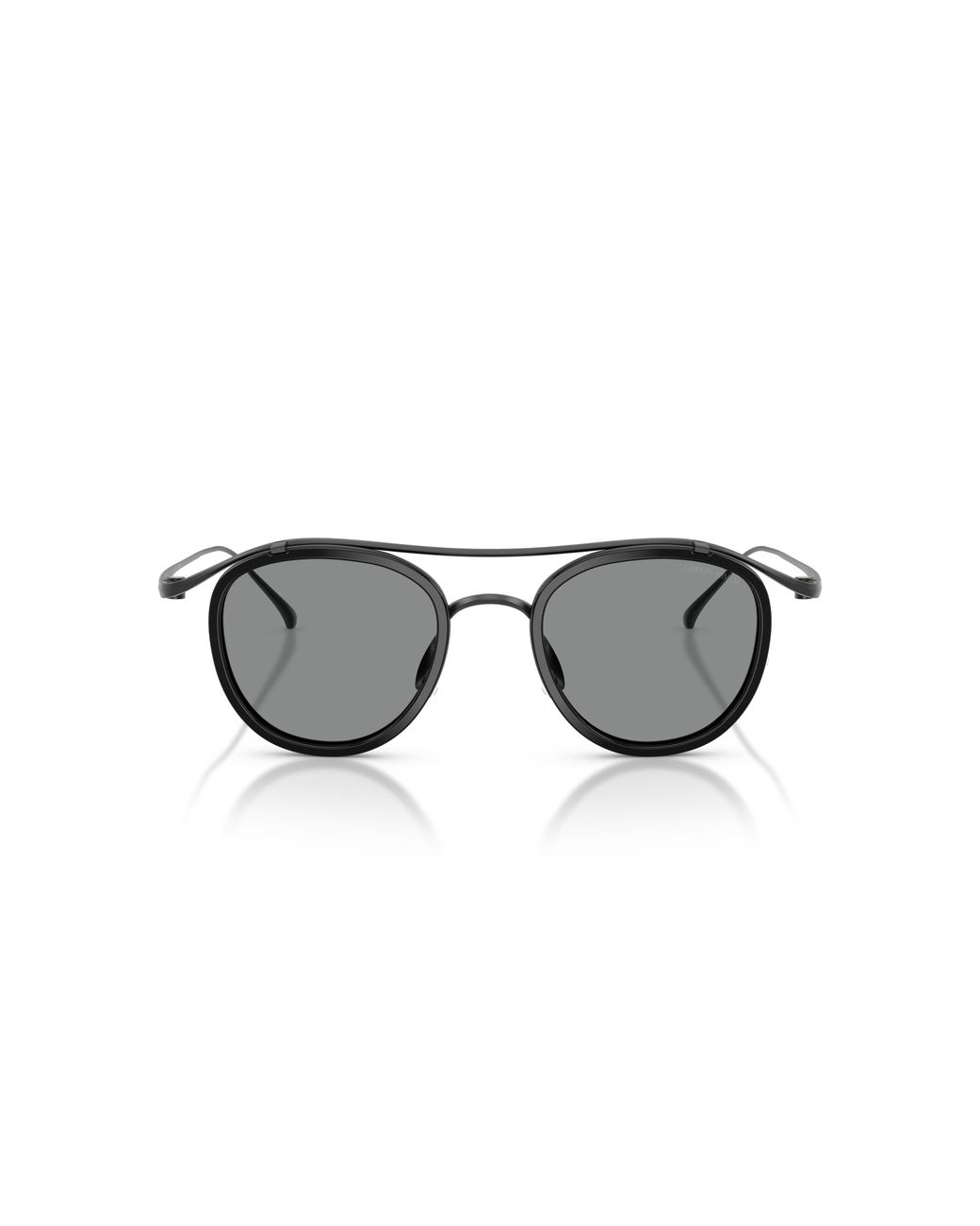 Giorgio Armani Black Ar6179T 340402 Sunglasses Titanium Pantos Normal for men