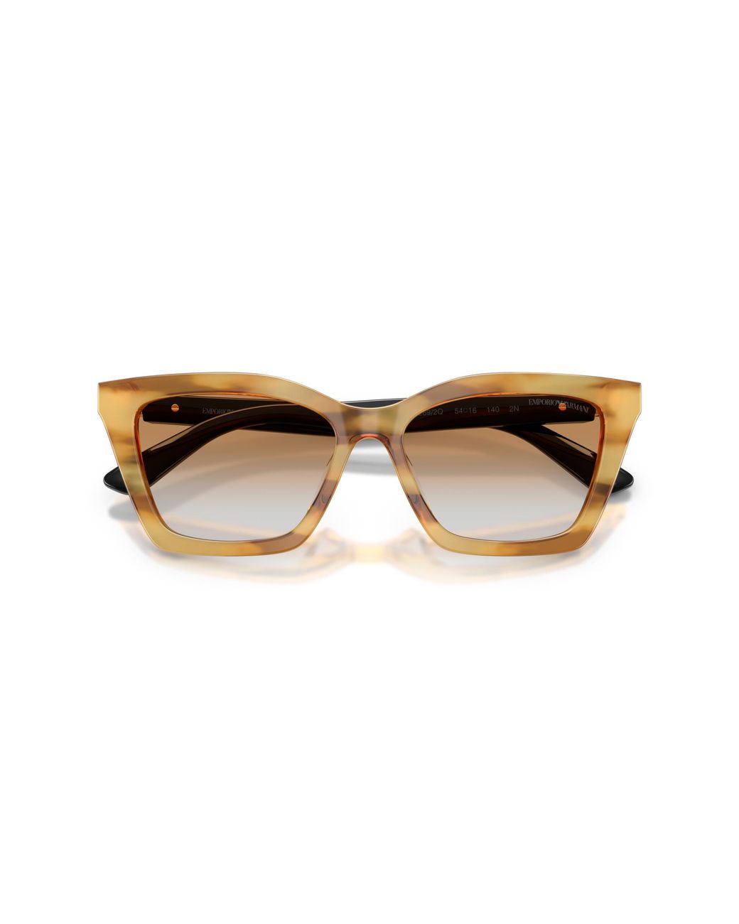 Emporio Armani Black Ea4250U 62692Q Sunglasses Acetate Butterfly Normal Shaded