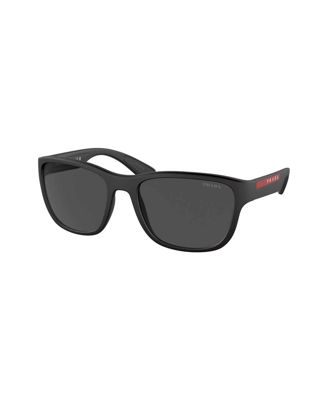 Prada Linea Rossa Black Ps 01Us Active Dg05S0 Sunglasses Nylon Pillow Normal for men