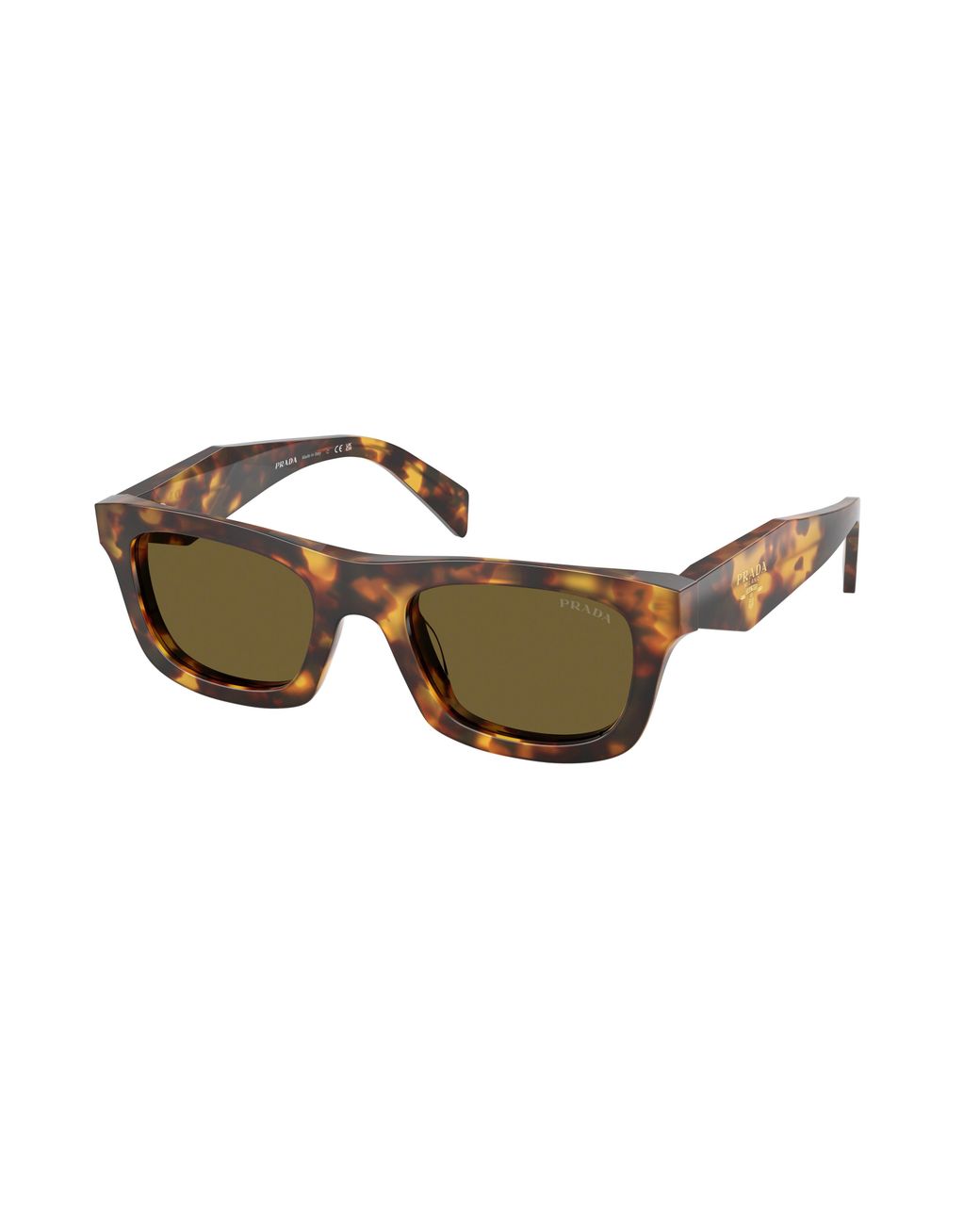 Prada Black Pr C06S 14L09Z Sunglasses Acetate Pillow Normal