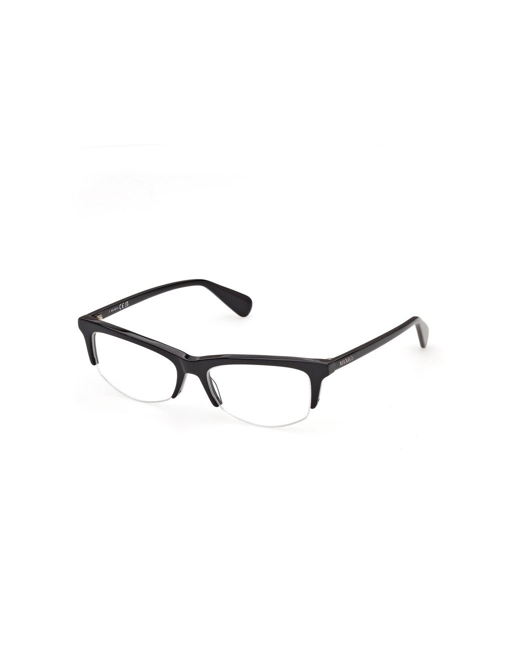 MAX&Co. Black Mo5240 1 Optical Frames Acetate Squared Normal