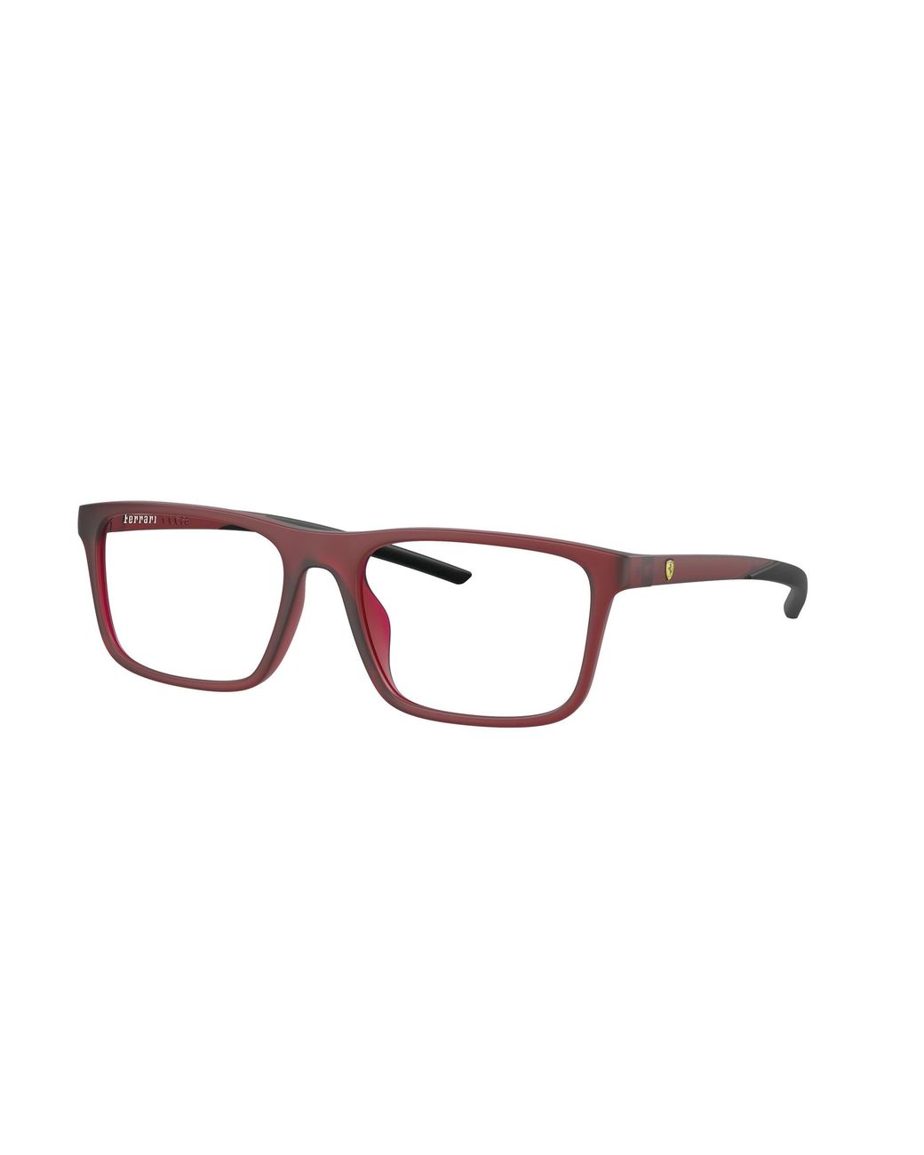 FERRARI SCUDERIA Black Fz8001U 508 Optical Frames Injected Pillow Normal for men