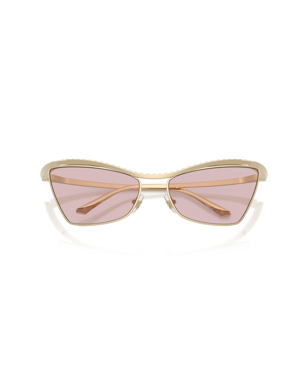 Jimmy Choo Black Jc4014H 3006/5 Sunglasses Metal Cat Eye Normal
