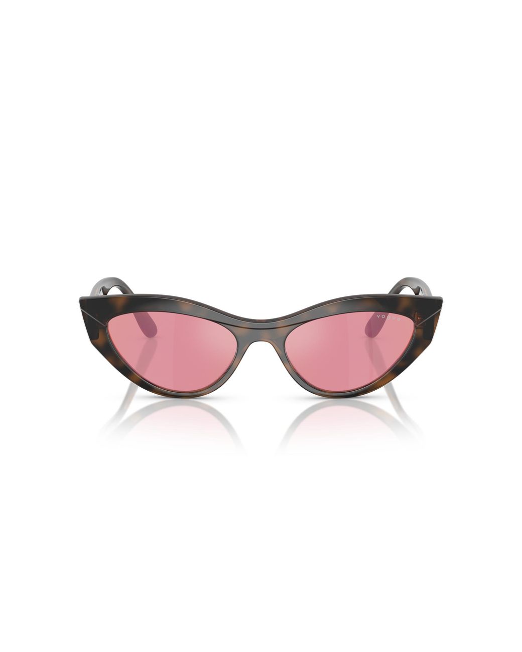 Vogue Eyewear Black Vo5637Su 2386F6 Sunglasses Nylon Cat Eye Mirrored