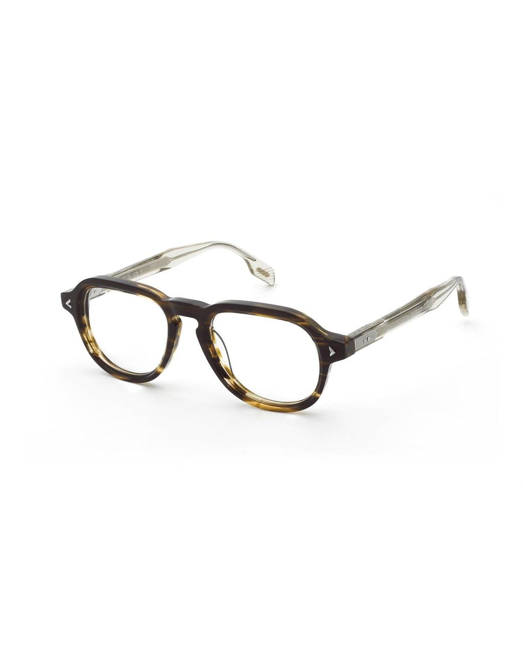 Lozza Black Vl4410M Rapsodia 1 Arte 0836 Optical Frames Acetate Pilot for men