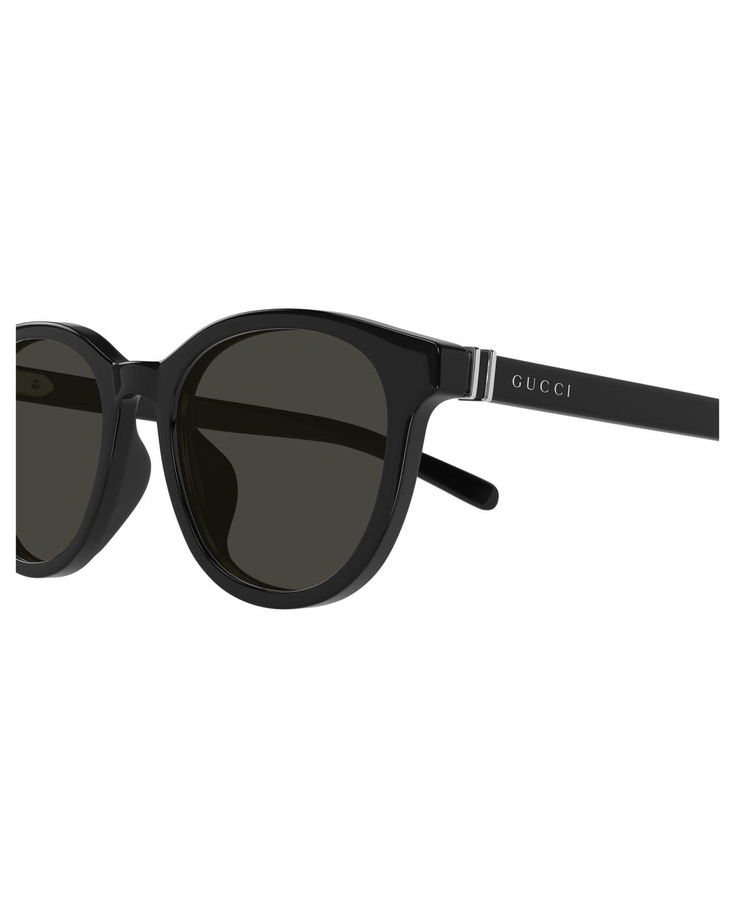 Gucci Black Gg1674Sk 001 Sunglasses Acetate Round for men