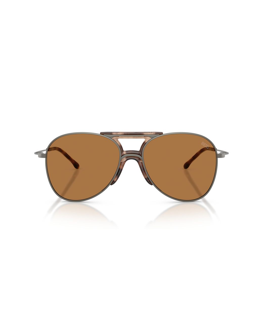 DIESEL Black Dl1022T 104973 Sunglasses Titanium Pilot Normal