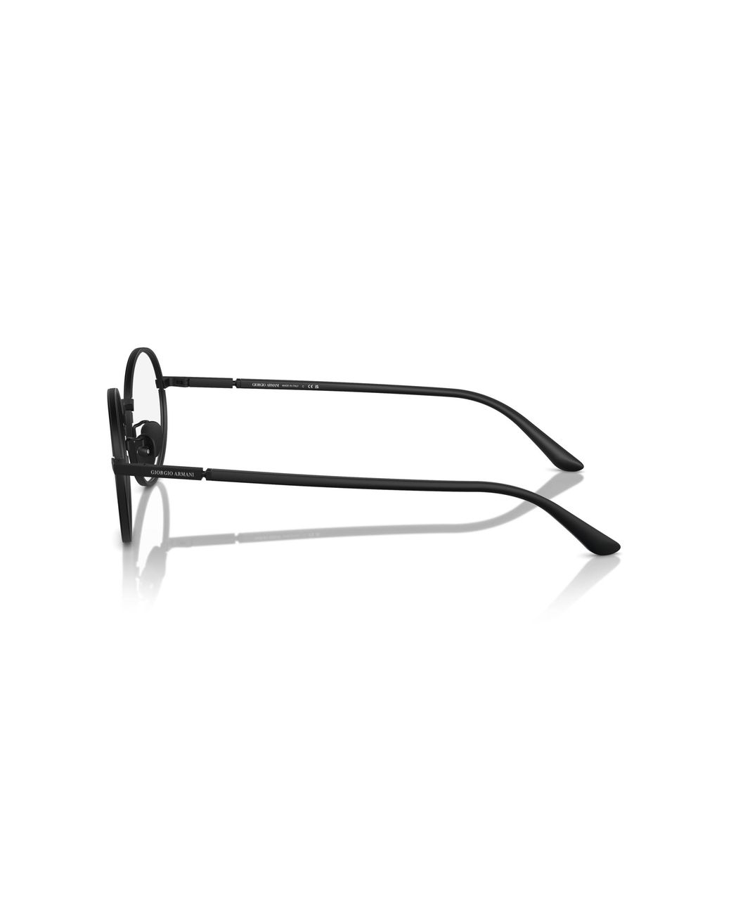 Giorgio Armani Black Ar5145J 3001 Optical Frames Steel Transparent Round Normal