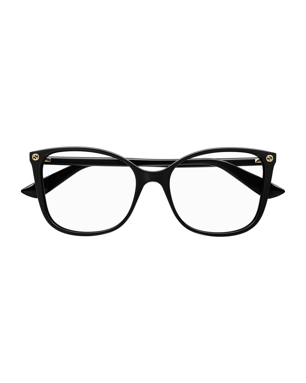 Gucci Black Gg0026O 001 Optical Frames Acetate Transparent Cat Eye