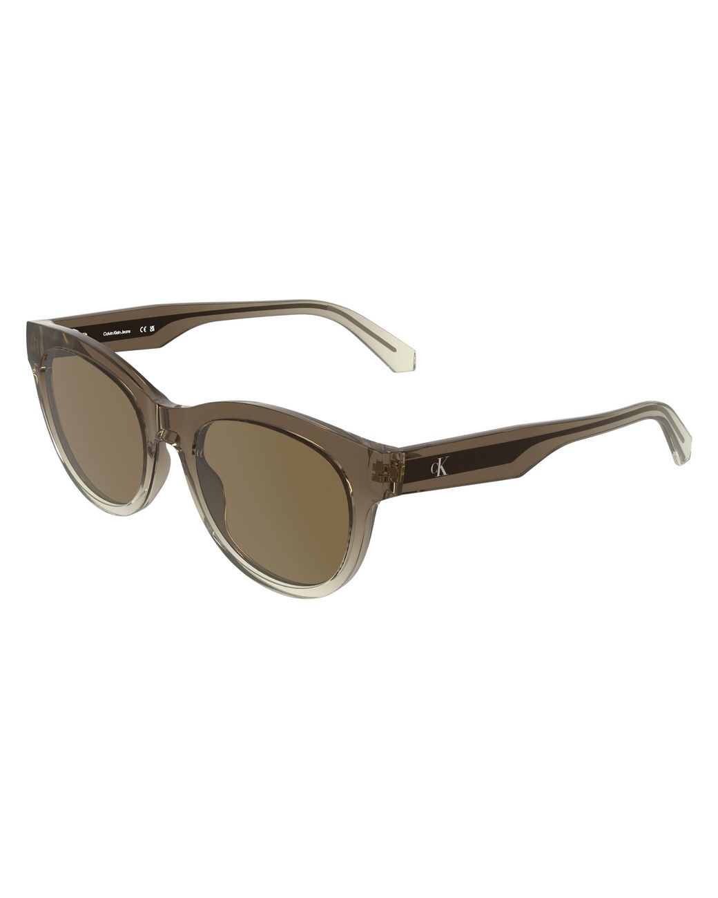 Calvin Klein Black Ckj26600S 211 Sunglasses Bio-Injected Round Normal