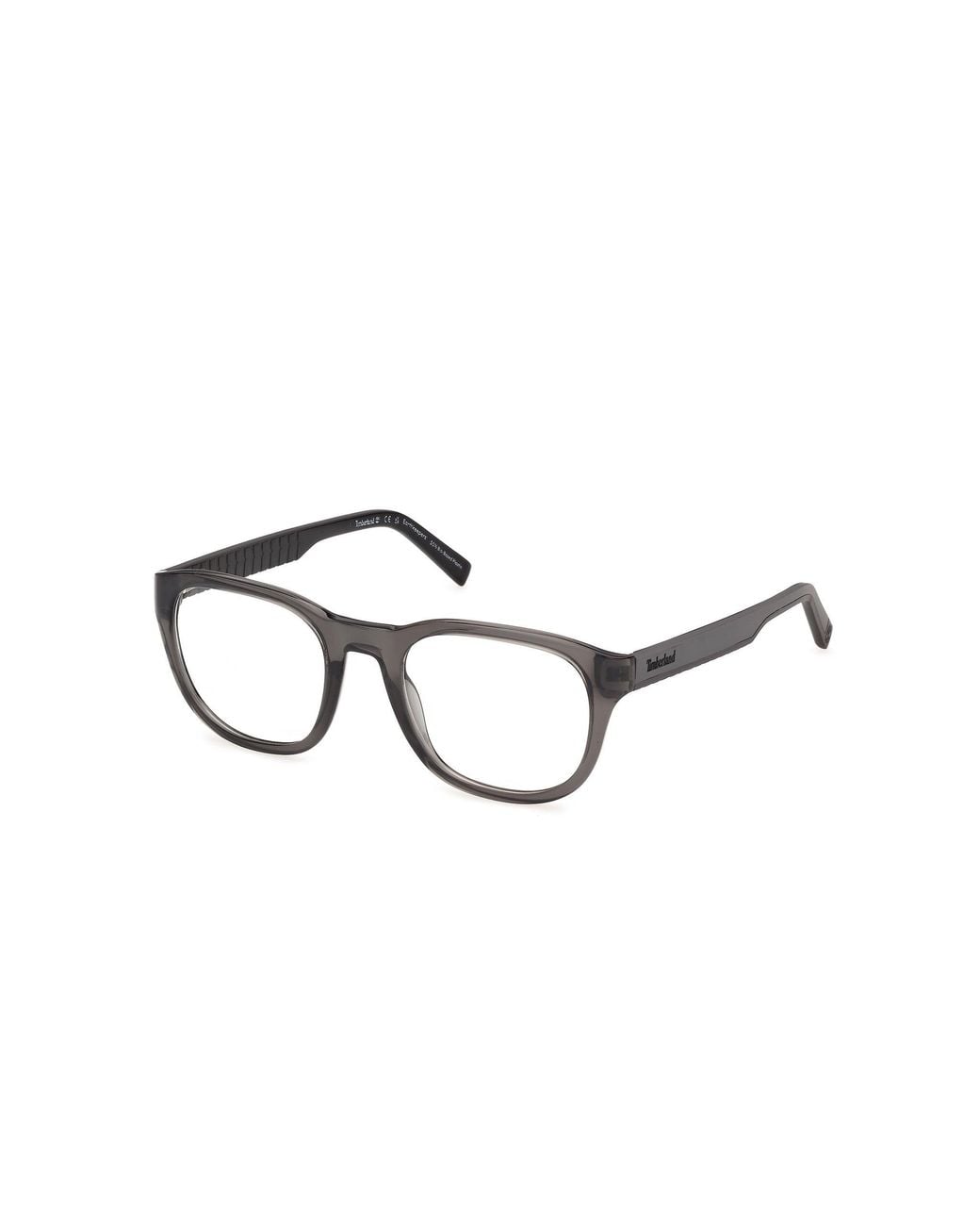 Timberland Black Tb50119 20 Optical Frames Injected Round Normal for men
