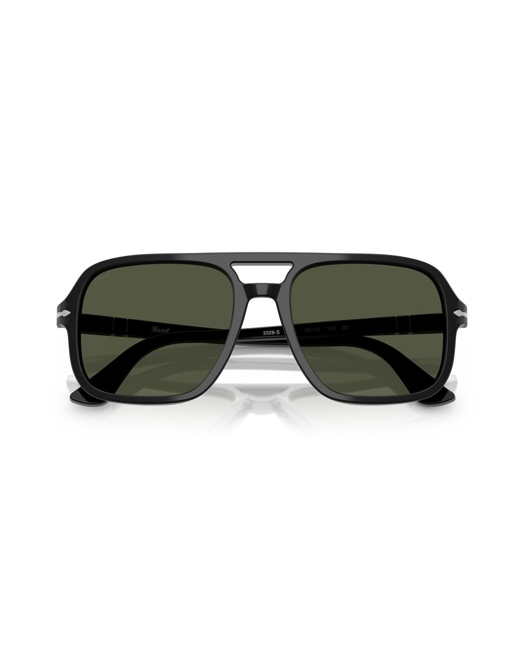 Persol Green Po3328S 95/31 Sunglasses Acetate Pilot Normal for men
