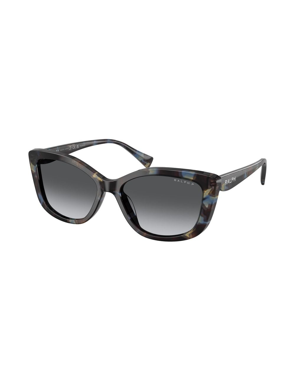 Ralph Lauren Black Ra5358U 6380T3 Sunglasses Acetate Geometric Polarized