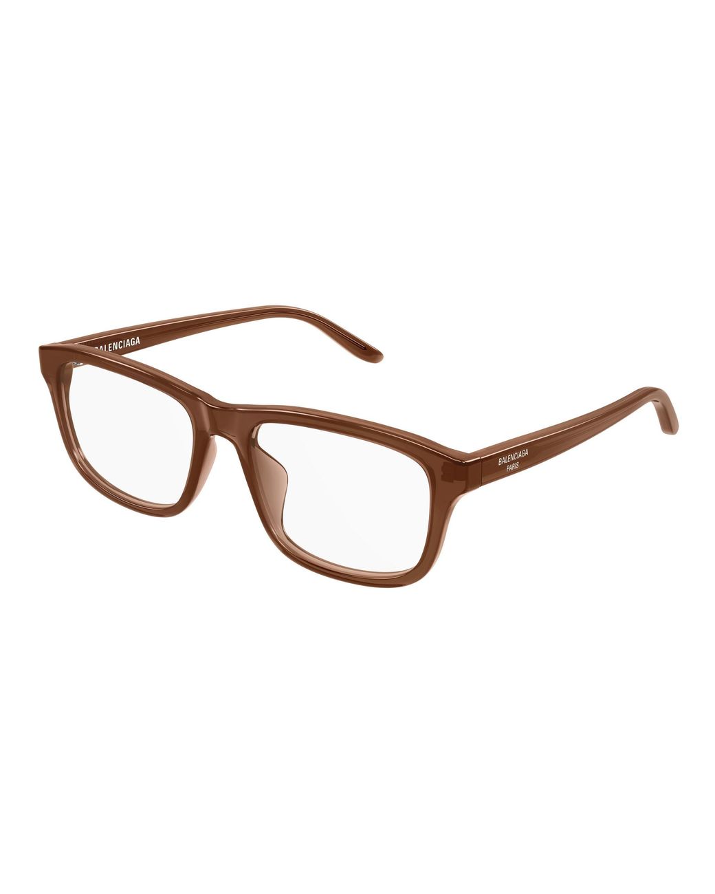 Balenciaga Black Bb0442Oa 006 Optical Frames Acetate Transparent Squared