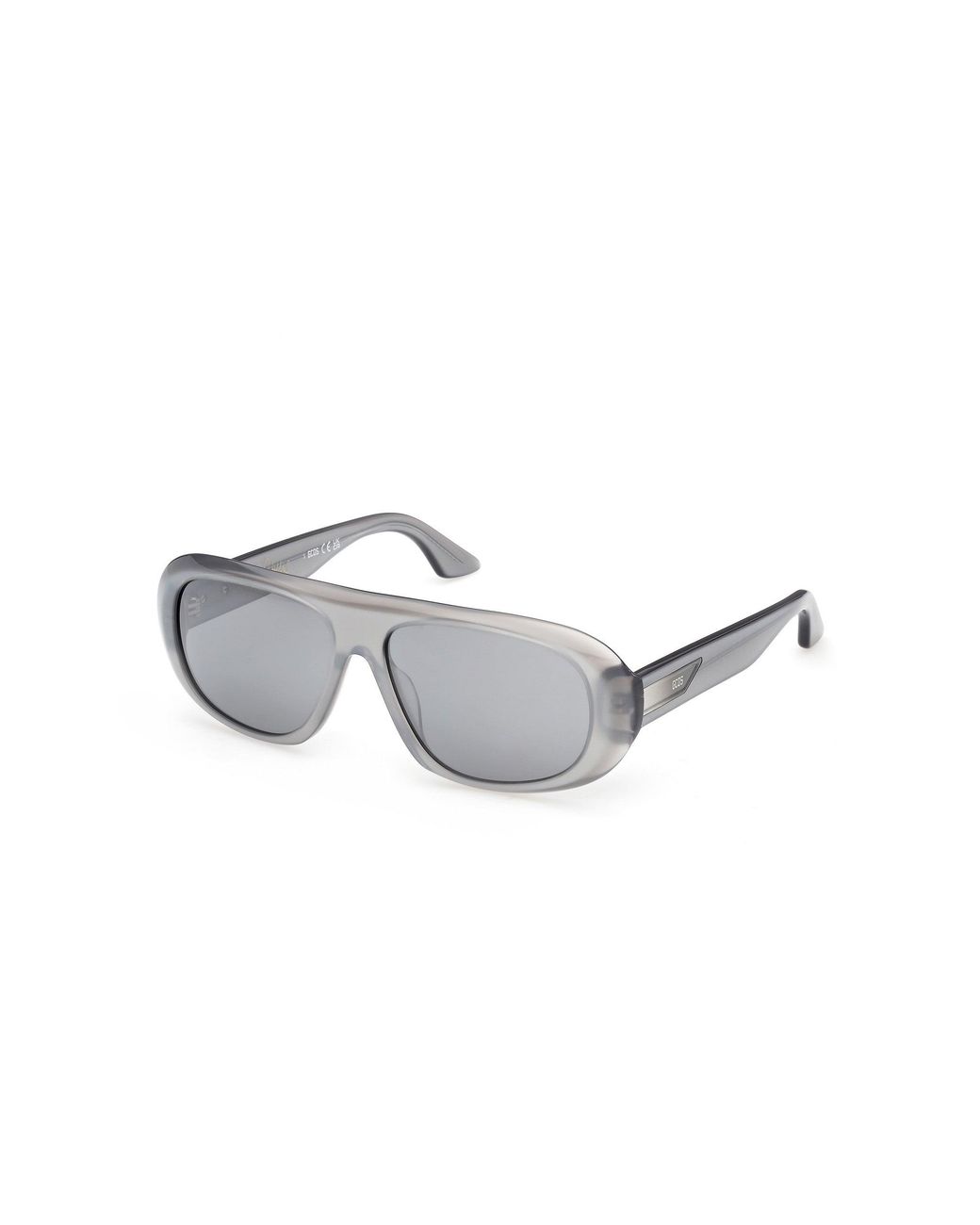 Gcds Black Gd0067 Giuliano 20C Sunglasses Acetate Smoke Squared Normal